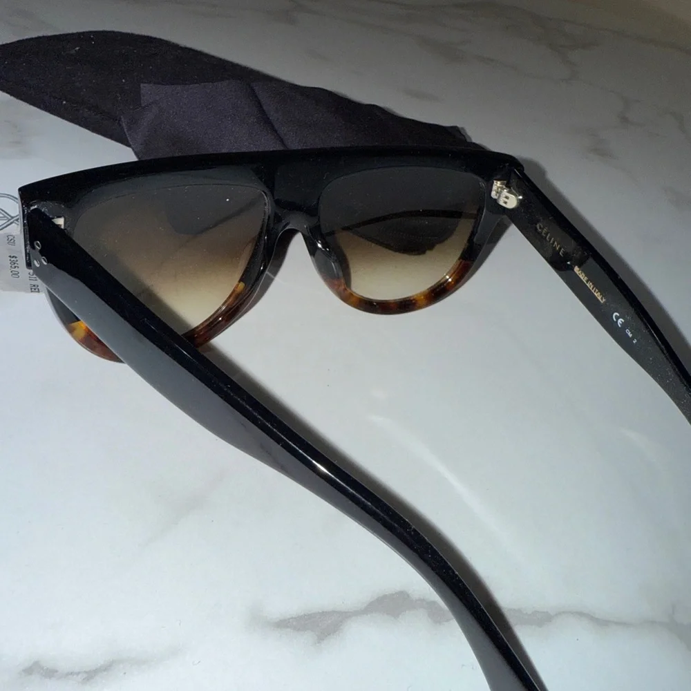 Celine Black and Brown Sunglasses - Picture 2 of 3